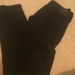 black true religon jeans